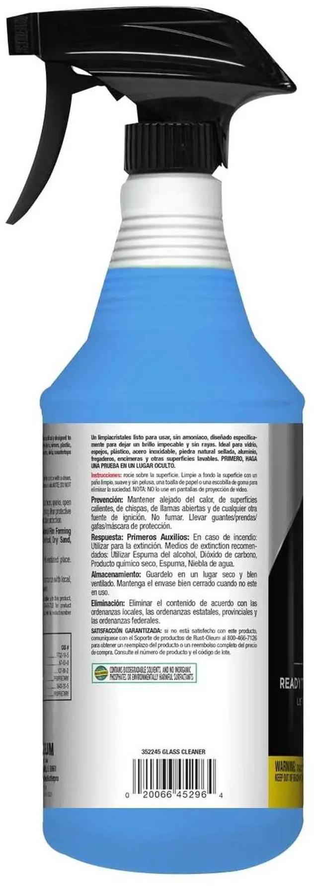Alt view image 6 of 6 - Professional Glass Cleaner 32 oz Spray Bottle 6/Carton 352245