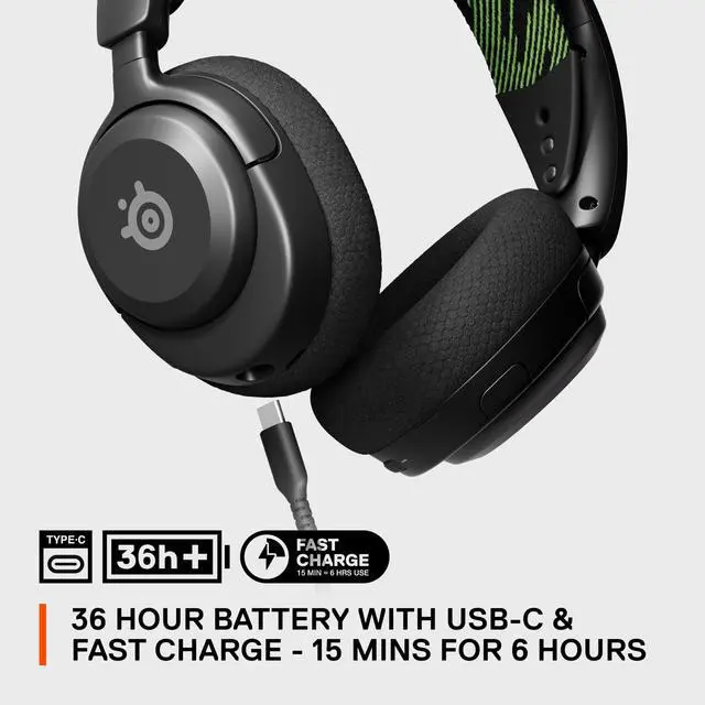 Alt view image 7 of 7 - SteelSeries Arctis Nova 4X Wireless Gaming Headset for Xbox, PC, Switch, Meta Quest 2, PlayStation
