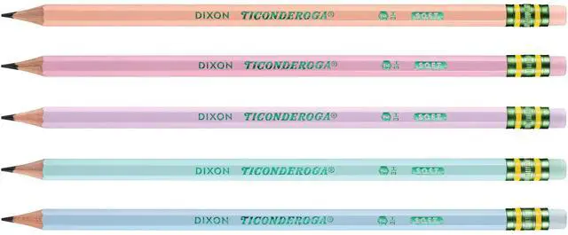 Alt view image 3 of 4 - Dixon Pre-Sharpened Pencil 2.2 mm HB #2 Pastel Barrel Colors 150Ct X13750