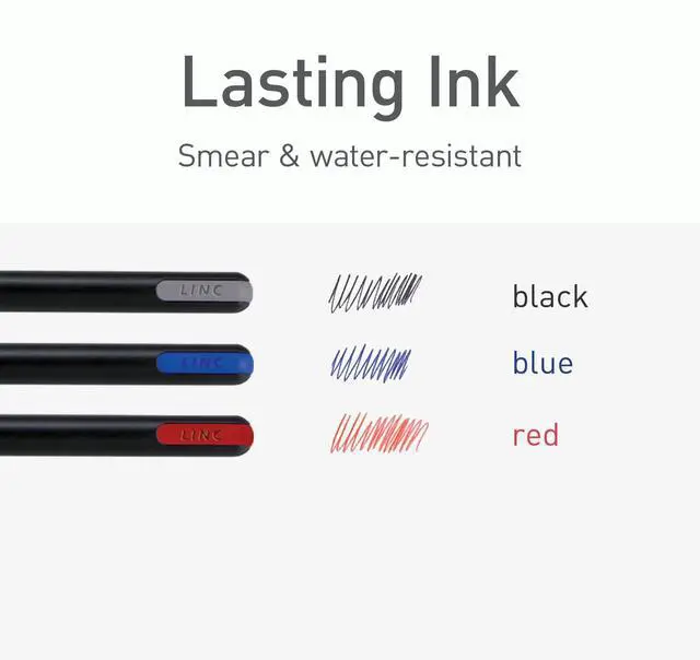 Alt view image 4 of 7 - PENTONIC Ballpoint Pen Stick Fine 0.7 mm Assorted Ink Colors Black Barrel 25/Pack PEN12126