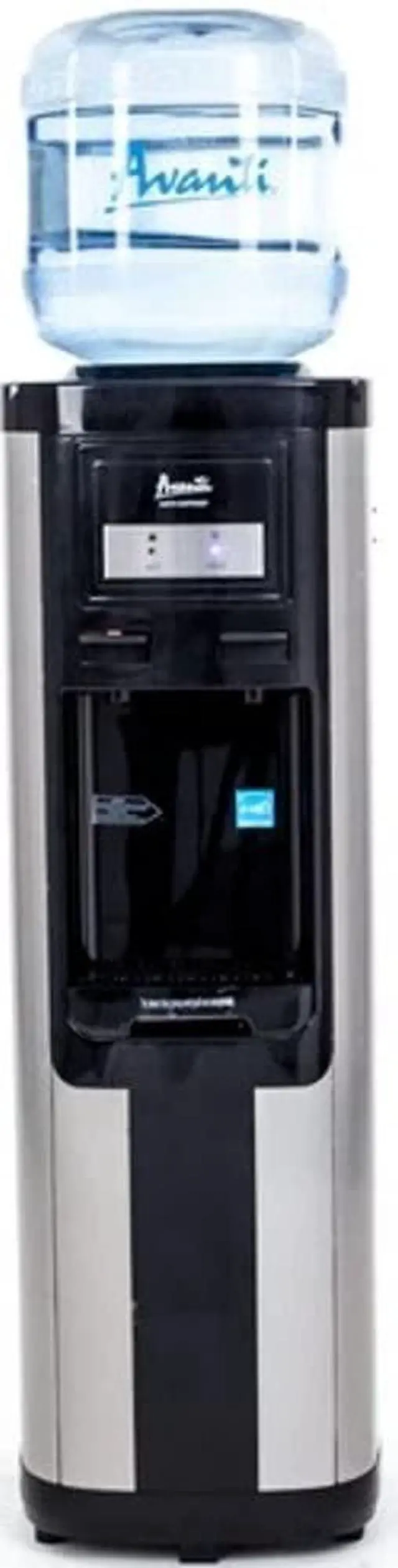 Alt view image 2 of 7 - AVANTI Hot and Cold Water Dispenser 3-5 gal Stainless Steel WDC760I3S