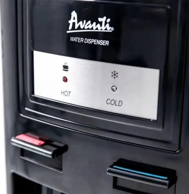 Alt view image 7 of 7 - AVANTI Hot and Cold Water Dispenser 3-5 gal Stainless Steel WDC760I3S