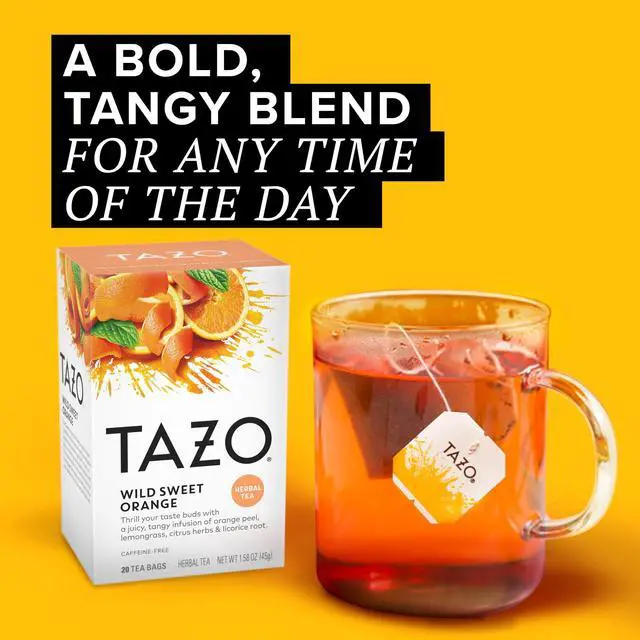 Alt view image 2 of 2 - Tea Bags Wild Sweet Orange 20/Box 6 Boxes/Carton 30794522200345