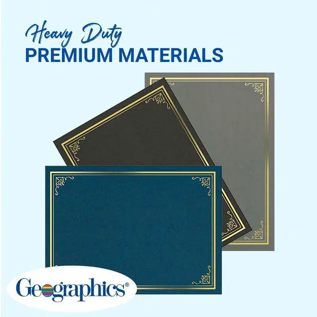 Alt view image 4 of 7 - Geographics Tree Free 8.5x11 Document Cover Grey 5Ct