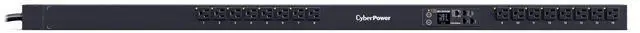 Alt view image 2 of 7 - CyberPower PDU41116 Single Phase 100 120 VAC 15A Switched PDU - 16 NEMA 5-15R - 12A