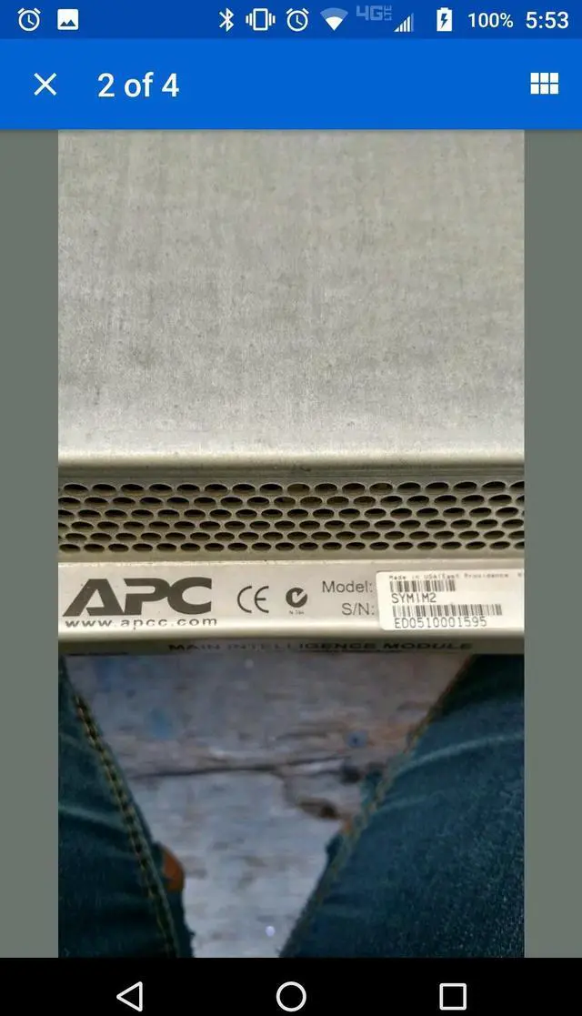Alt view image 5 of 6 - APC SYMIM2 Symmetra Main Intelligence Module 2