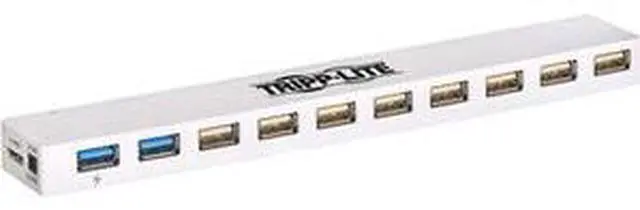 Alt view image 15 of 20 - Tripp Lite U360-010C-2X3 10-Port USB 3.0 / USB 2.0 Combo Hub