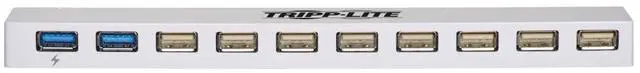 Alt view image 19 of 20 - Tripp Lite U360-010C-2X3 10-Port USB 3.0 / USB 2.0 Combo Hub