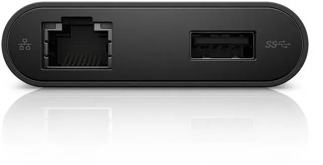 Alt view image 13 of 20 - Dell Adapter DA200 - USB-C to HDMI/VGA/Ethernet/USB 3.0