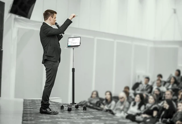 Alt view image 6 of 7 - CTA Digital Rolling Floor Stand with Security Laptop Holder LTSCGS
