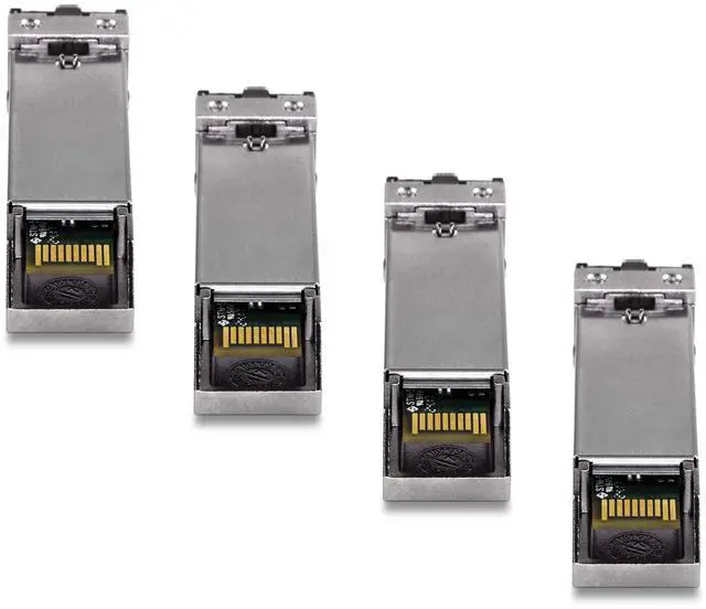 Alt view image 10 of 10 - TRENDnet TEG-MGBS10/4, 4-Pack SFP Single Mode LC Module (10Km)