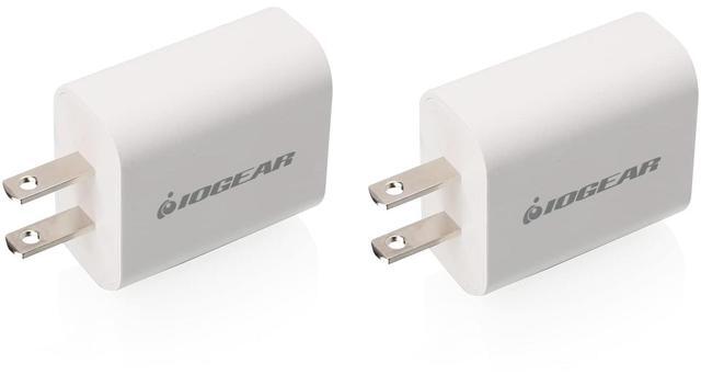Alt view image 5 of 8 - IOGEAR GearPower Compact USB-C 20W Charger 2-Pack