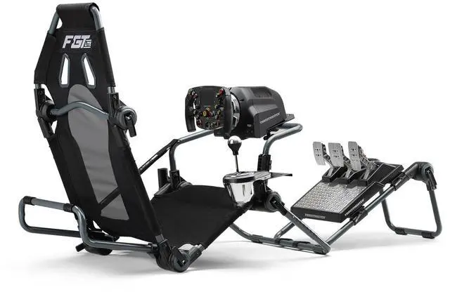 Alt view image 4 of 8 - Next Level Racing F-GT Lite Cockpit Carbon Grey Edition NLRS015GR