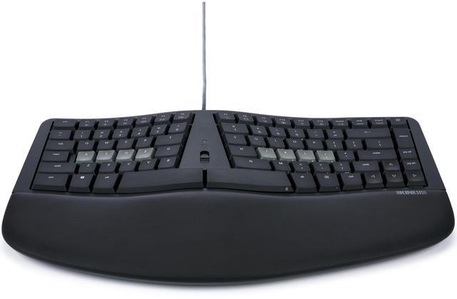 Alt view image 7 of 8 - KINESIS mWave Wireless Ergonomic Mechanical Keyboard, Programmable, Backlit