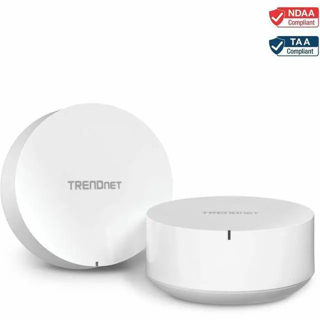 Alt view image 8 of 15 - TRENDnet AC2200 WiFi Mesh Router System, TEW-830MDR2K,2 x AC2200 WiFi Mesh Routers, App-Based Setup, Expanded Home WiFi(Up to 4,000 Sq Ft. Home),Supports 2.4Ghz/5G