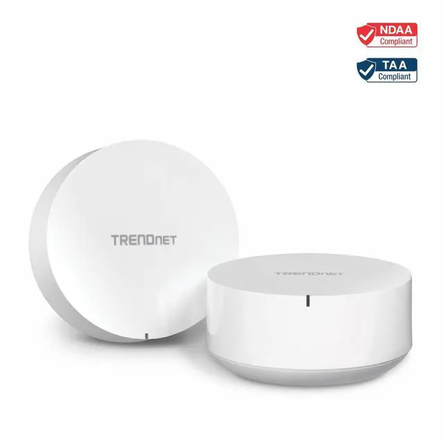 Alt view image 13 of 15 - TRENDnet AC2200 WiFi Mesh Router System, TEW-830MDR2K,2 x AC2200 WiFi Mesh Routers, App-Based Setup, Expanded Home WiFi(Up to 4,000 Sq Ft. Home),Supports 2.4Ghz/5G