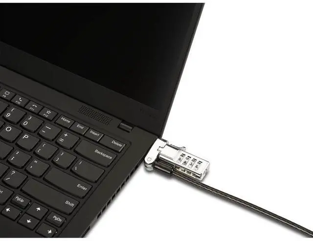 Alt view image 6 of 19 - Kensington 3-in-1 Combination Serialized Laptop Lock