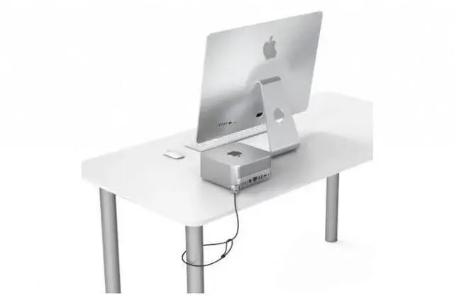 Alt view image 5 of 5 - Compulocks Mac Studio T-slot Ledge Lock Adapter - Security slot lock adapter - for Apple Mac Studio