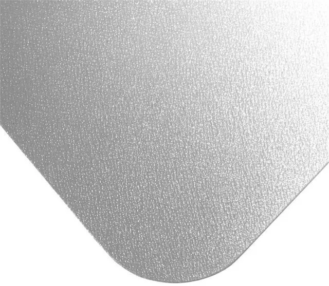 Alt view image 3 of 7 - Ecotex Marlon BioPlus Rectangular Polycarbonate Chair Mat for Hard Floors Rectangular 45" w x 53" l Clear NRCMFLBS0003