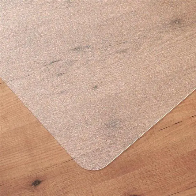 Alt view image 7 of 7 - Ecotex Marlon BioPlus Rectangular Polycarbonate Chair Mat for Hard Floors Rectangular 45" w x 53" l Clear NRCMFLBS0003