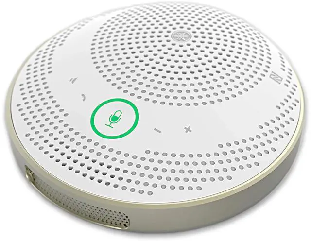 Alt view image 10 of 15 - Yamaha 10-YVC200-W Portable USB Personal Speakerphone White