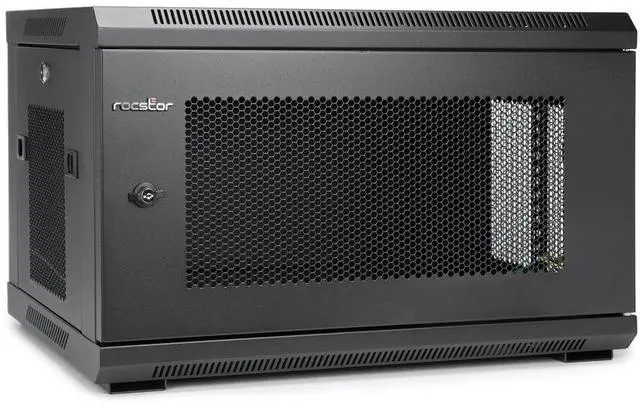 Alt view image 4 of 4 - Rocstor SolidRack Wall Mount Rack Enclosure