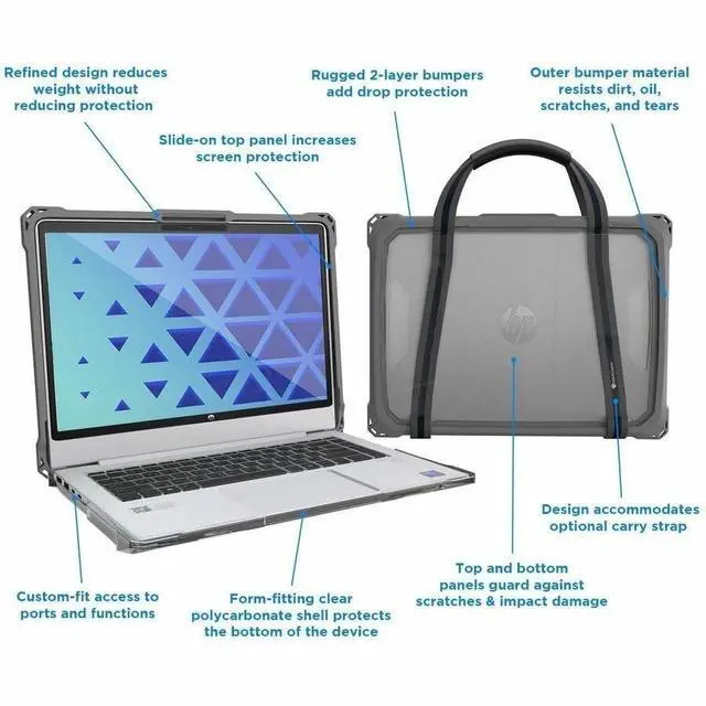 Alt view image 7 of 7 - Case for HP EliteBooks 640 & 645 G11 14", Probook 440 & 445