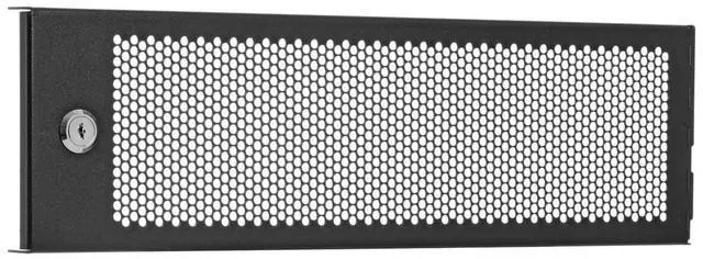 Alt view image 3 of 7 - Tripp Lite 3U Front SmartRack Hinged Standoff Security Cage for Rack Equipment