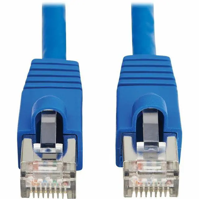 Main image of Eaton Tripp Lite Series Cat8 40G Snagless SSTP Ethernet Cable RJ45 M/M PoE Blue 7 ft. 2.1 m