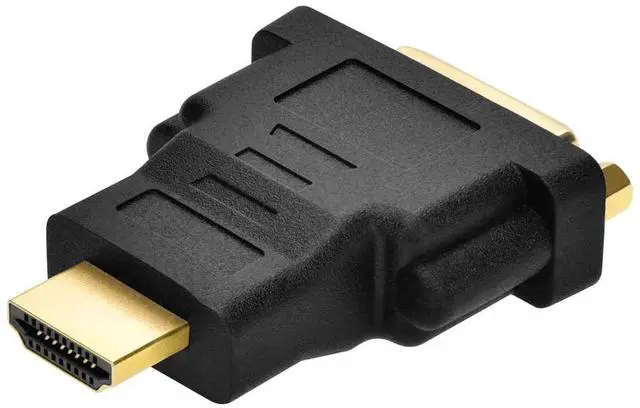 Alt view image 16 of 20 - Monoprice HDMI Male to DVI-D Female Adapter HDMI Male to DVI-D Single Link Female Adapter