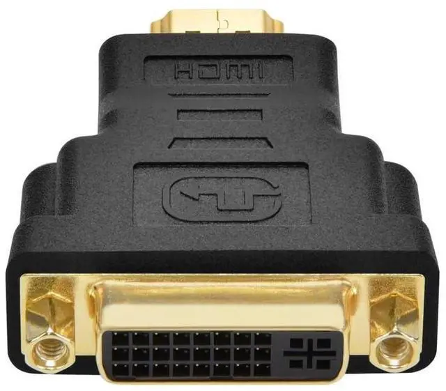 Alt view image 17 of 20 - Monoprice HDMI Male to DVI-D Female Adapter HDMI Male to DVI-D Single Link Female Adapter