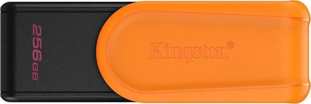 Alt view image 4 of 10 - Kingston DataTraveler Exodia S USB Flash Drive - 256 GB - USB 3.2 (Gen 1) - Black, Orange - 5 Year Warranty