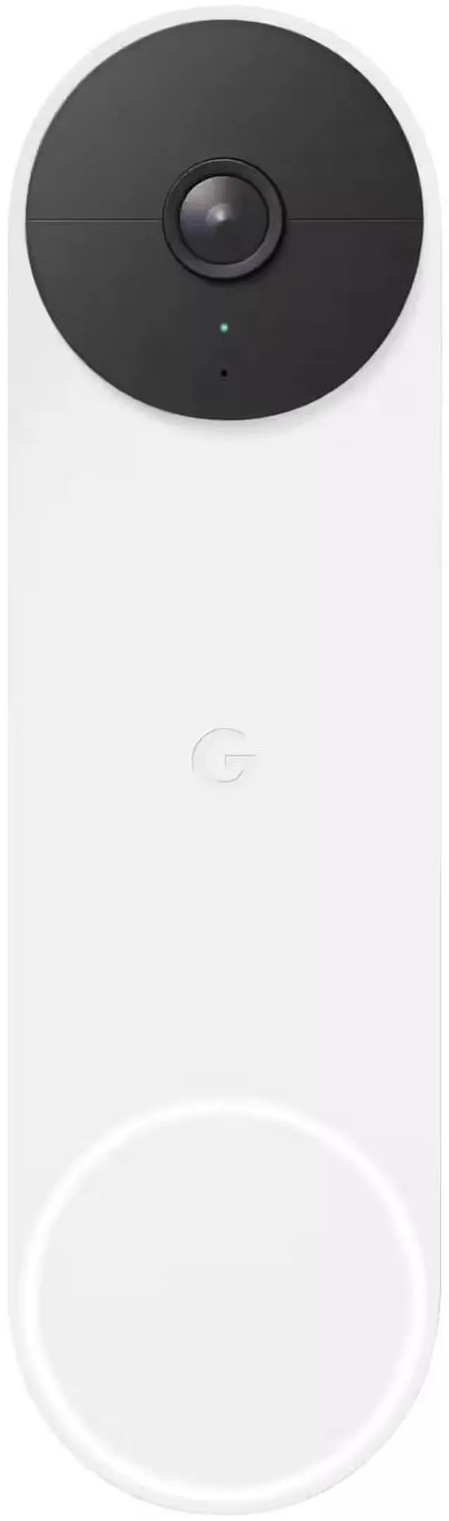 Alt view image 5 of 8 - Google Nest Wi-Fi Video Smart Doorbell Camera (Battery Operated) - White - Certified Refurbished - Grade A