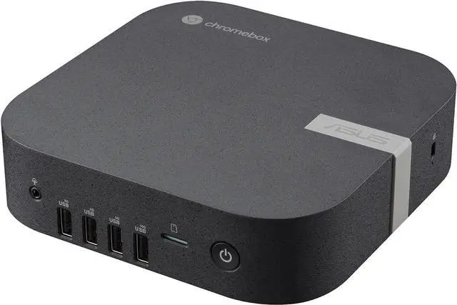Alt view image 9 of 15 - ASUS Chromebox 5a with Celeron 7305, 4GB RAM, 128GB SSDm Quad-display, Wi-Fi