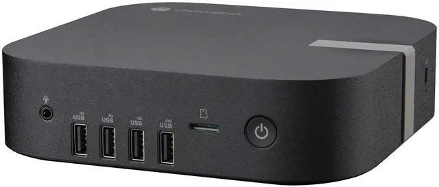 Alt view image 12 of 15 - Asus Chromebox 5a CHROMEBOX5A-SC081UN Chromebox - Intel Celeron 7305 - 8 GB - 128 GB SSD - Mini PC - Eco Black - Intel Chip - ChromeOS - Intel DDR4 SDRAM