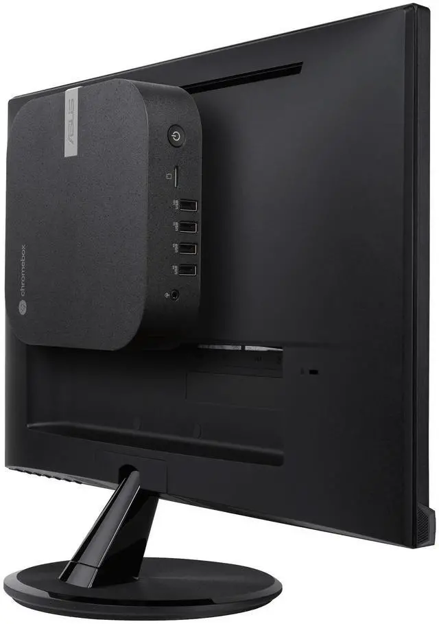 Alt view image 14 of 15 - Asus Chromebox 5a CHROMEBOX5A-SC081UN Chromebox - Intel Celeron 7305 - 8 GB - 128 GB SSD - Mini PC - Eco Black - Intel Chip - ChromeOS - Intel DDR4 SDRAM