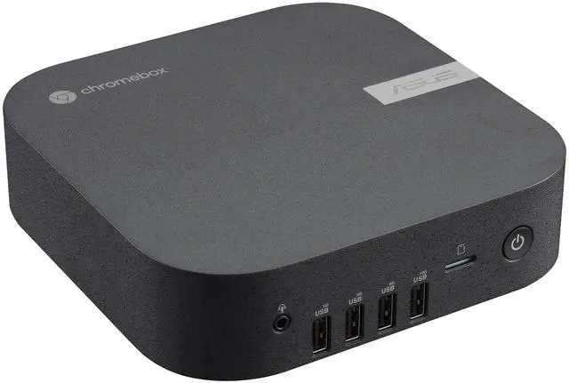 Alt view image 13 of 15 - Asus Chromebox 5a CHROMEBOX5A-SC081UN Chromebox - Intel Celeron 7305 - 8 GB - 128 GB SSD - Mini PC - Eco Black - Intel Chip - ChromeOS - Intel DDR4 SDRAM