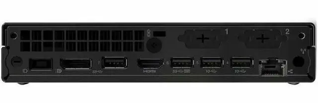 Alt view image 16 of 16 - Lenovo ThinkCentre M90q Gen 5 12TH000XUS Desktop Computer - Intel Core i5 14th Gen i5-14500 - vPro Technology - 32 GB - 512 GB SSD - Tiny - Black - Intel Q670 Chip - Windows 11 Pro - Intel UHD Graphic