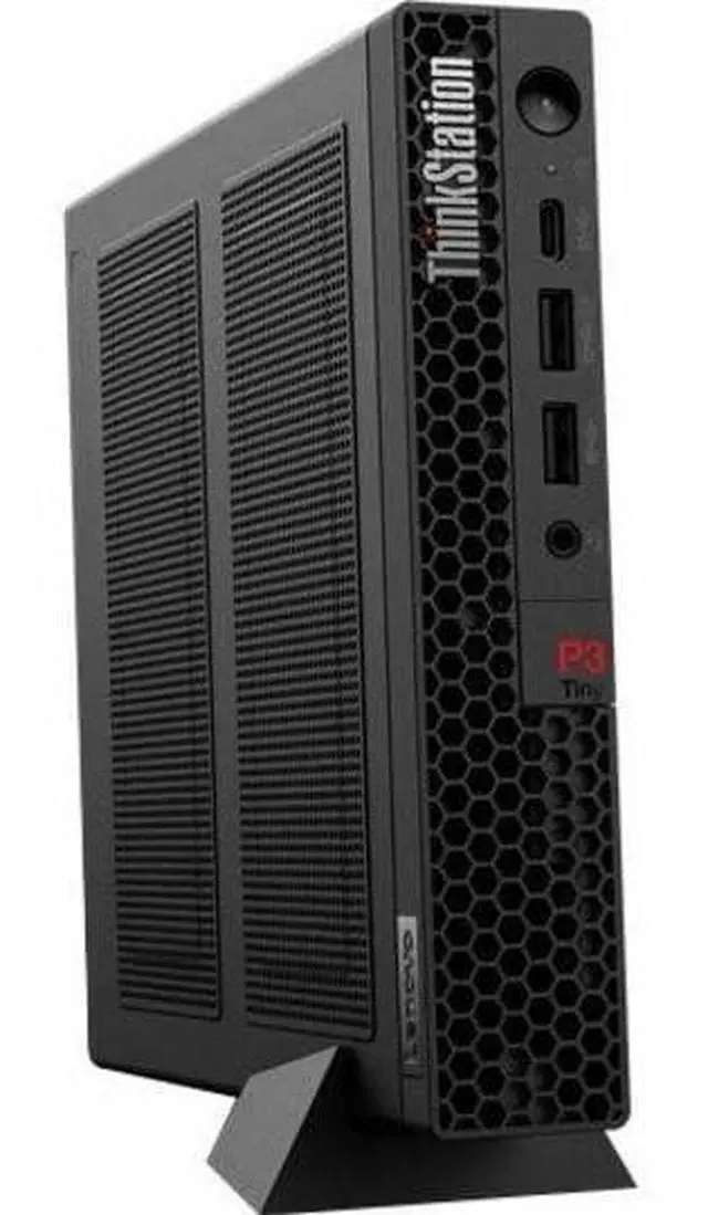 Alt view image 11 of 11 - Lenovo ThinkStation P3 30H0006PUS Workstation - 1 x Intel Core i7 14th Gen i7-14700 - vPro Technology - 16 GB - 512 GB SSD - Tiny - Black - Intel Q670 Chip - Windows 11 Pro - 1 x NVIDIA T1000 8 GB Gra
