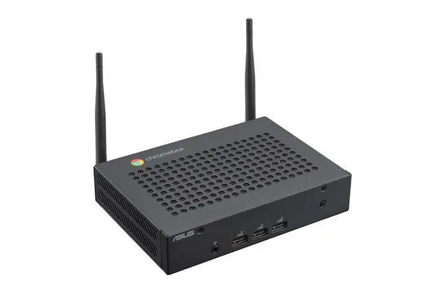 Alt view image 6 of 7 - Asus Chromebox CF40-BC0001UN Mini PC Celeron N4500 8GB 64GB Flash, Black