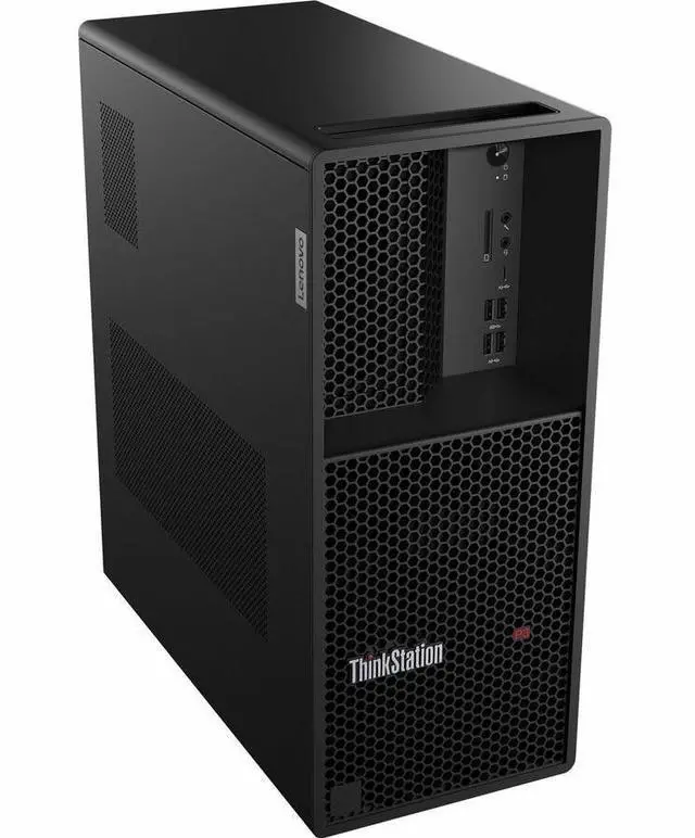 Alt view image 13 of 14 - Lenovo ThinkStation P3 30GS00HXUS Workstation - 1 x Intel Core i7 14th Gen i7-14700 - 32 GB - 1 TB SSD - Tower - Intel W680 Chip - Windows 11 Pro - 1 x NVIDIA RTX 2000 Ada 16 GB Graphics - NVMe, Seria