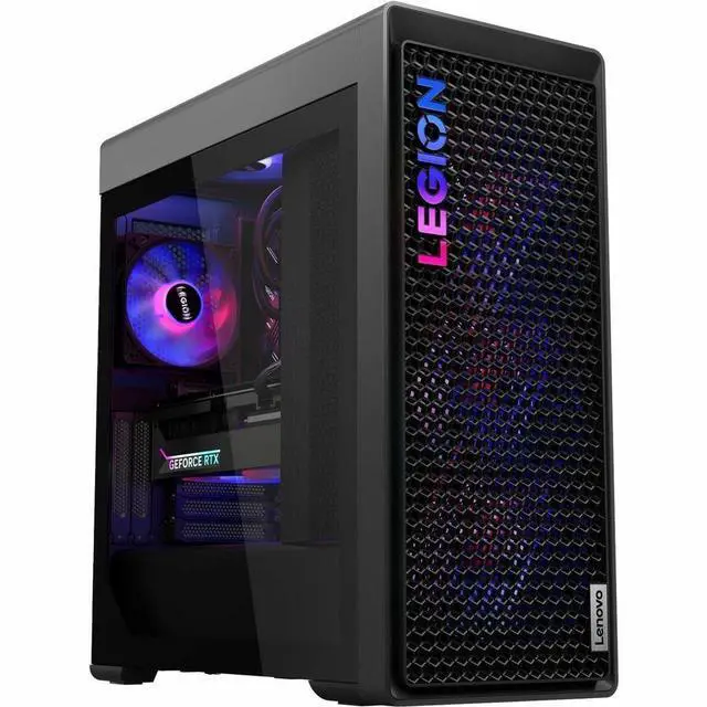 Alt view image 8 of 14 - Lenovo Legion T7 34IAS10 90Y6003JUS Gaming Desktop Computer - Intel Core Ultra 9 285K - 64 GB - 2 TB SSD - Tower - Storm Gray - Intel Z890 Chip - Windows 11 Pro - NVIDIA GeForce RTX 5080 16 GB GDDR7 -