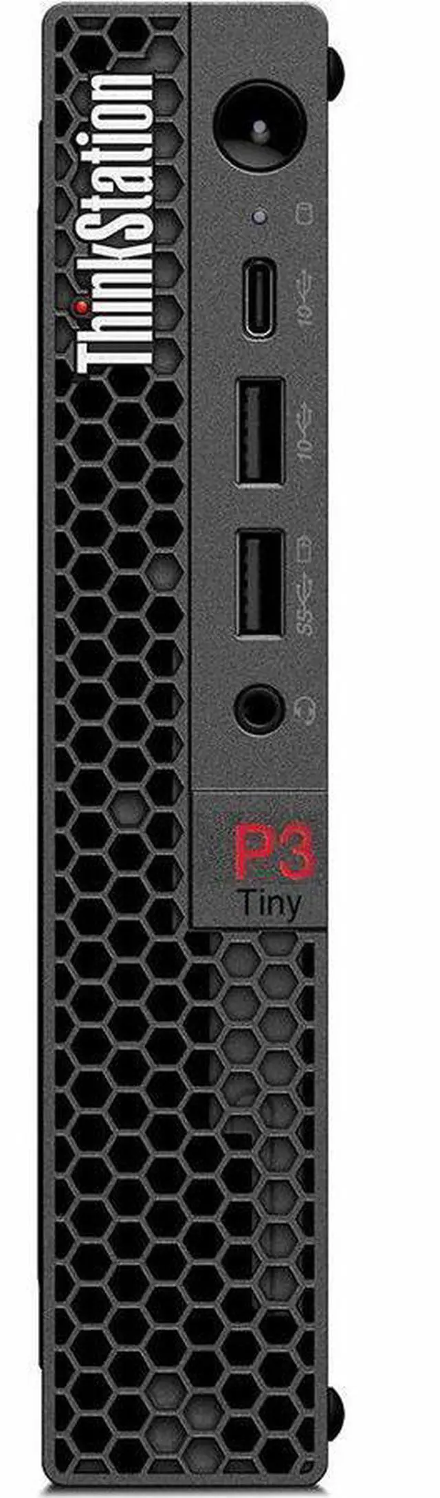Alt view image 12 of 18 - Lenovo ThinkStation P3 30H0006VUS Workstation - 1 x Intel Core i9 14th Gen i9-14900 - vPro Technology - 16 GB - 512 GB SSD - Tiny - Black - Intel Q670 Chip - Windows 11 Pro - 1 x NVIDIA T1000 8 GB Gra