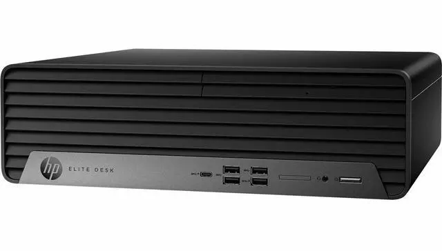 Alt view image 6 of 7 - HP Elite 805 G9 Desktop Computer - AMD Ryzen 7 8700G - 32 GB - 512 GB SSD - Small Form Factor - AMD Pro 665 Chip - Windows 11 Pro - AMD Radeon 780M Graphics DDR5 SDRAM - English Keyboard - 260 W