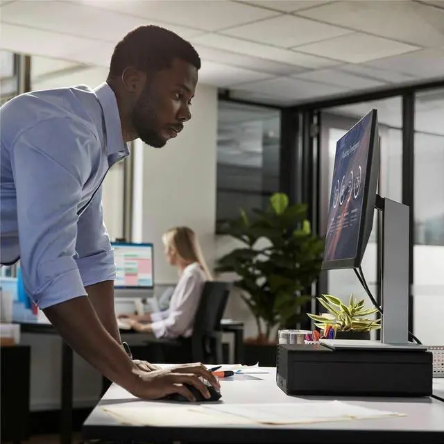 Alt view image 11 of 15 - HP Pro SFF 400 G9 Desktop Computer - Intel Core i5 12th Gen i5-12500 - vPro Technology - 16 GB - 512 GB SSD - Small Form Factor - Intel Q670 Chip - Windows 11 Pro - Intel UHD Graphics 770 DDR4 SDRAM -