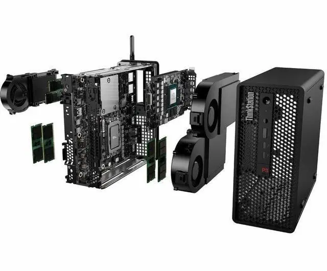 Alt view image 10 of 15 - Lenovo ThinkStation P3 Ultra 30HA00ASUS Workstation - 1 x Intel Core i7 14th Gen i7-14700 - vPro Technology - 32 GB - 1 TB SSD - Ultra Small - Intel W680 Chip - Windows 11 Pro - 1 x NVIDIA RTX 2000 Ad