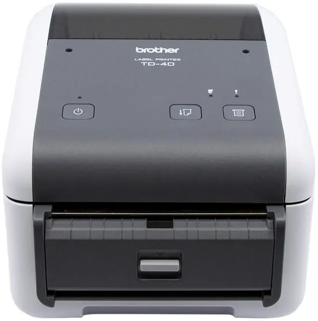 Alt view image 2 of 4 - Brother TD4420DN Direct Thermal Monochrome Desktop Label Receipt Printer