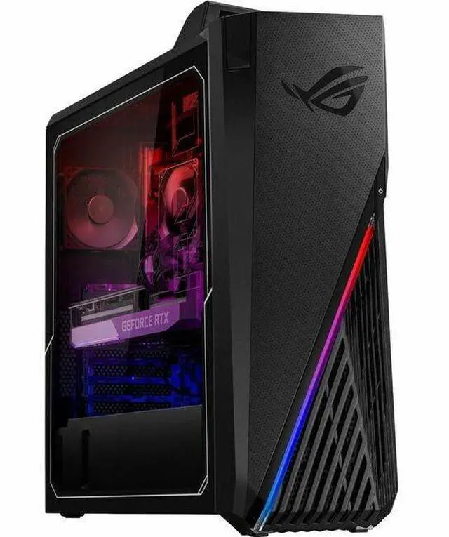 Alt view image 8 of 20 - ASUS ROG Strix G15 Gaming Desktop AMD Ryzen 7 7700X 16GB RAM 1TB SSD NVIDIA GeForce RTX 4060Ti 8GB Star Black - AMD Ryzen 7 7700X (Octa-Core) - NVIDIA GeForce RTX 4060 Ti - 8GB RAM - 1TB SSD - Include
