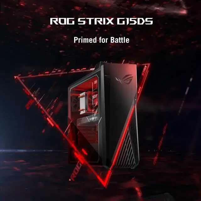Alt view image 9 of 20 - ASUS ROG Strix G15 Gaming Desktop AMD Ryzen 7 7700X 16GB RAM 1TB SSD NVIDIA GeForce RTX 4060Ti 8GB Star Black - AMD Ryzen 7 7700X (Octa-Core) - NVIDIA GeForce RTX 4060 Ti - 8GB RAM - 1TB SSD - Include