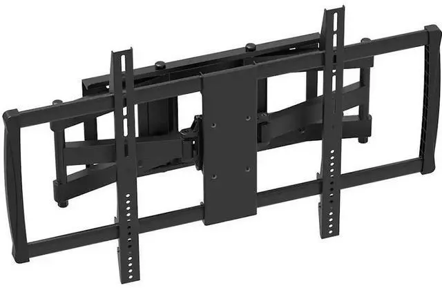 Alt view image 9 of 15 - Monoprice Premium Full Motion TV Wall Mount Bracket Low Profile For 60" To 100" TVs up to 176lbs, Max VESA 900x6